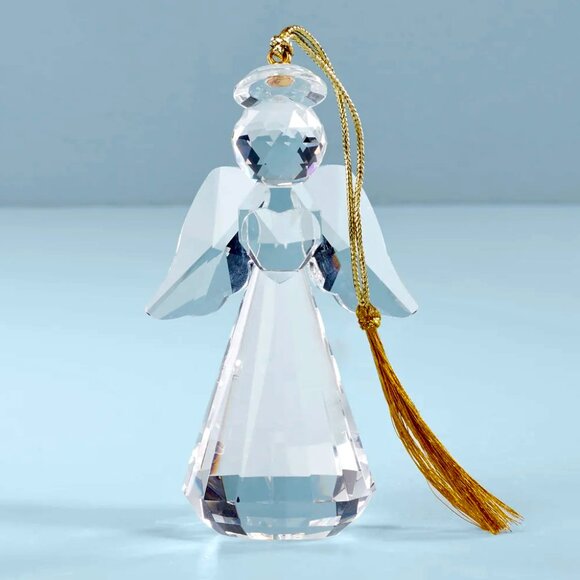 NWT Lenox Christmas Holiday Crystal Optic Angel Ornament - Picture 2 of 10
